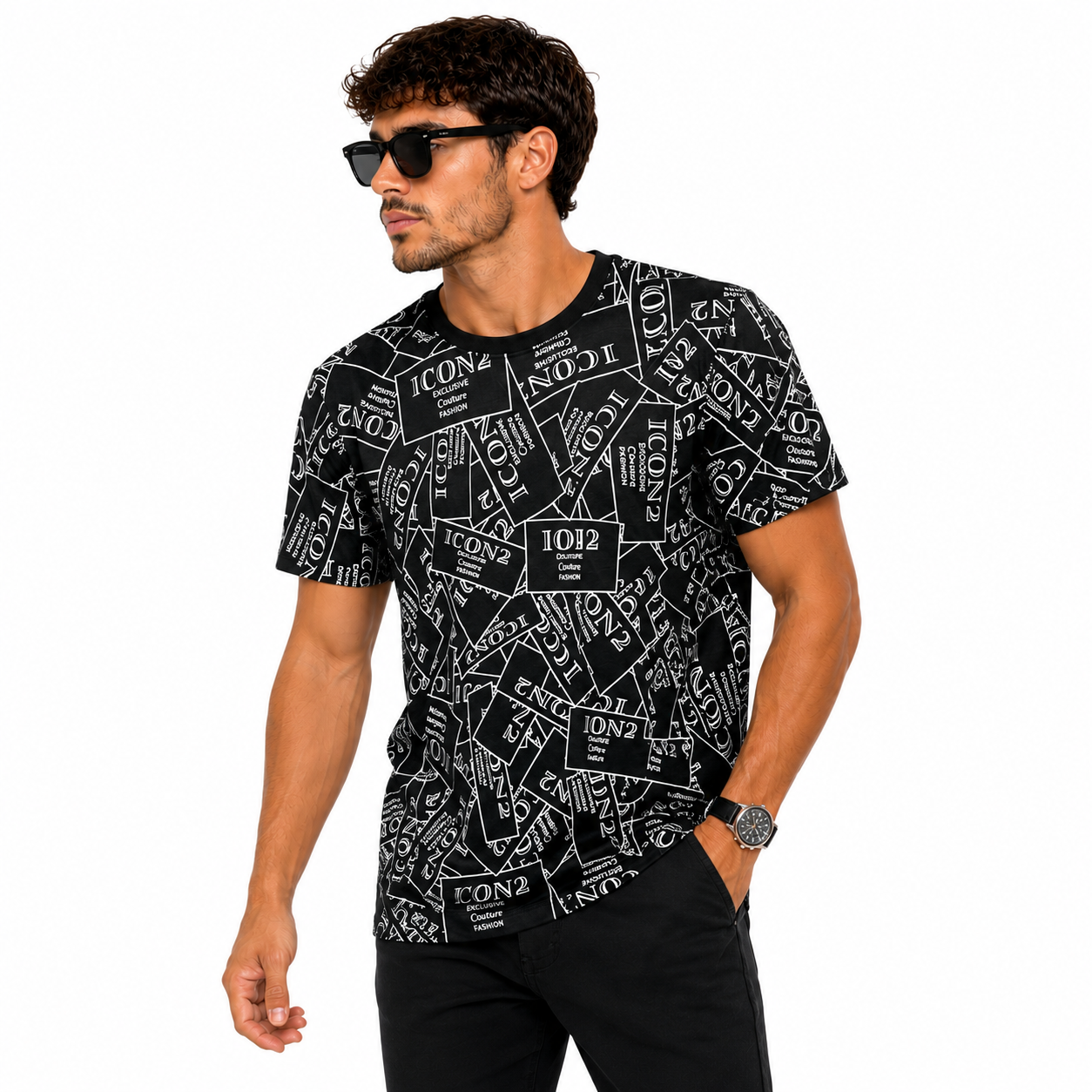 T-Shirt Homme - All Over Print Streetwear