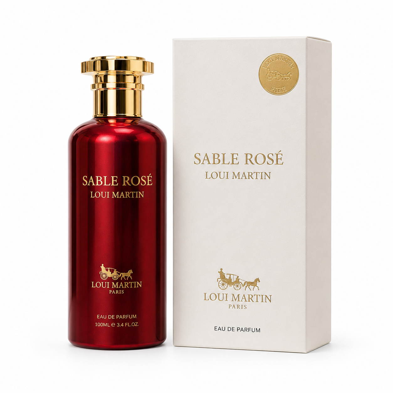 Sable Rosé Loui Martin Eau de Parfum 100ml – Parfum Floral Musqué Femme Élégant
