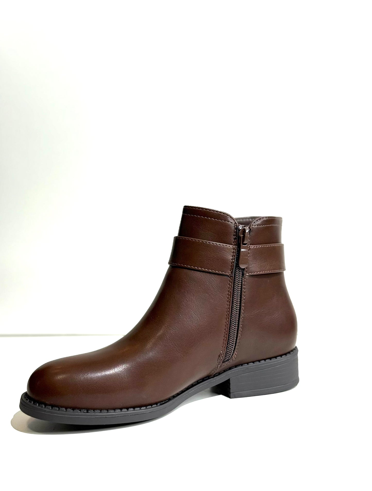 Bottines Classiques en Similicuir