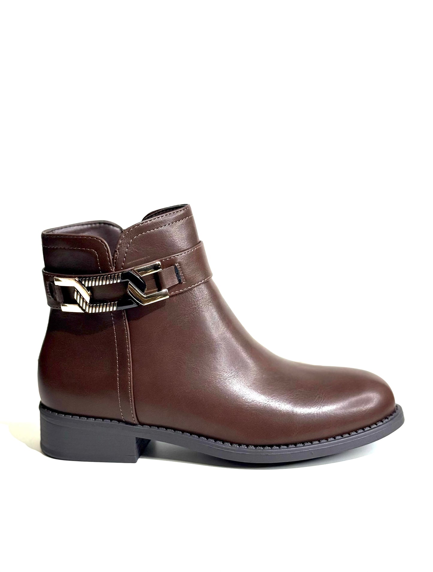 Bottines Classiques en Similicuir