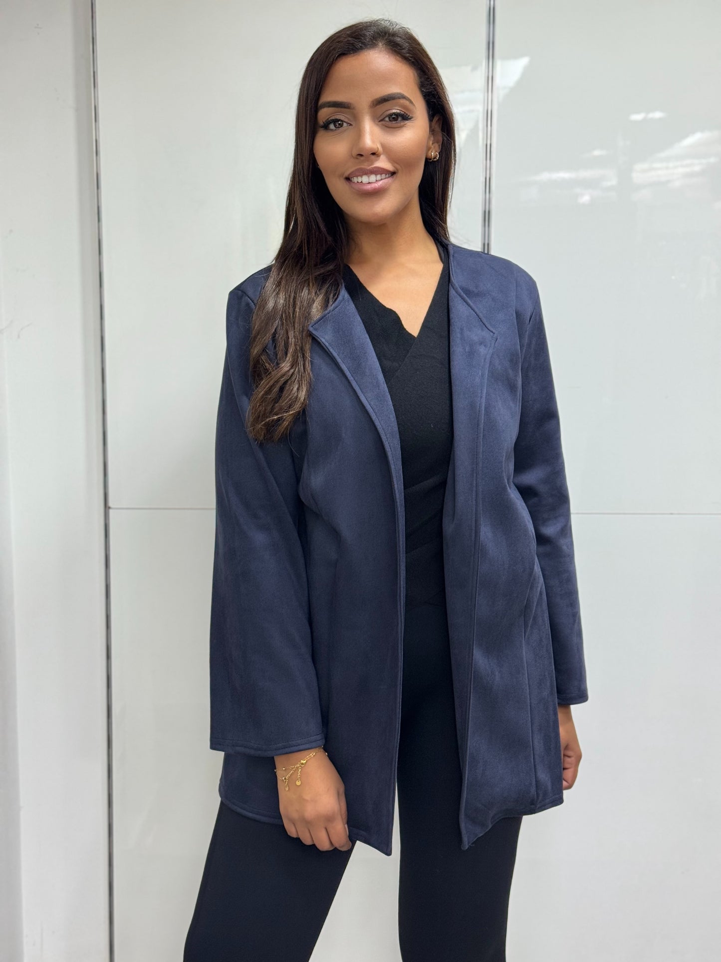 Veste en suédine