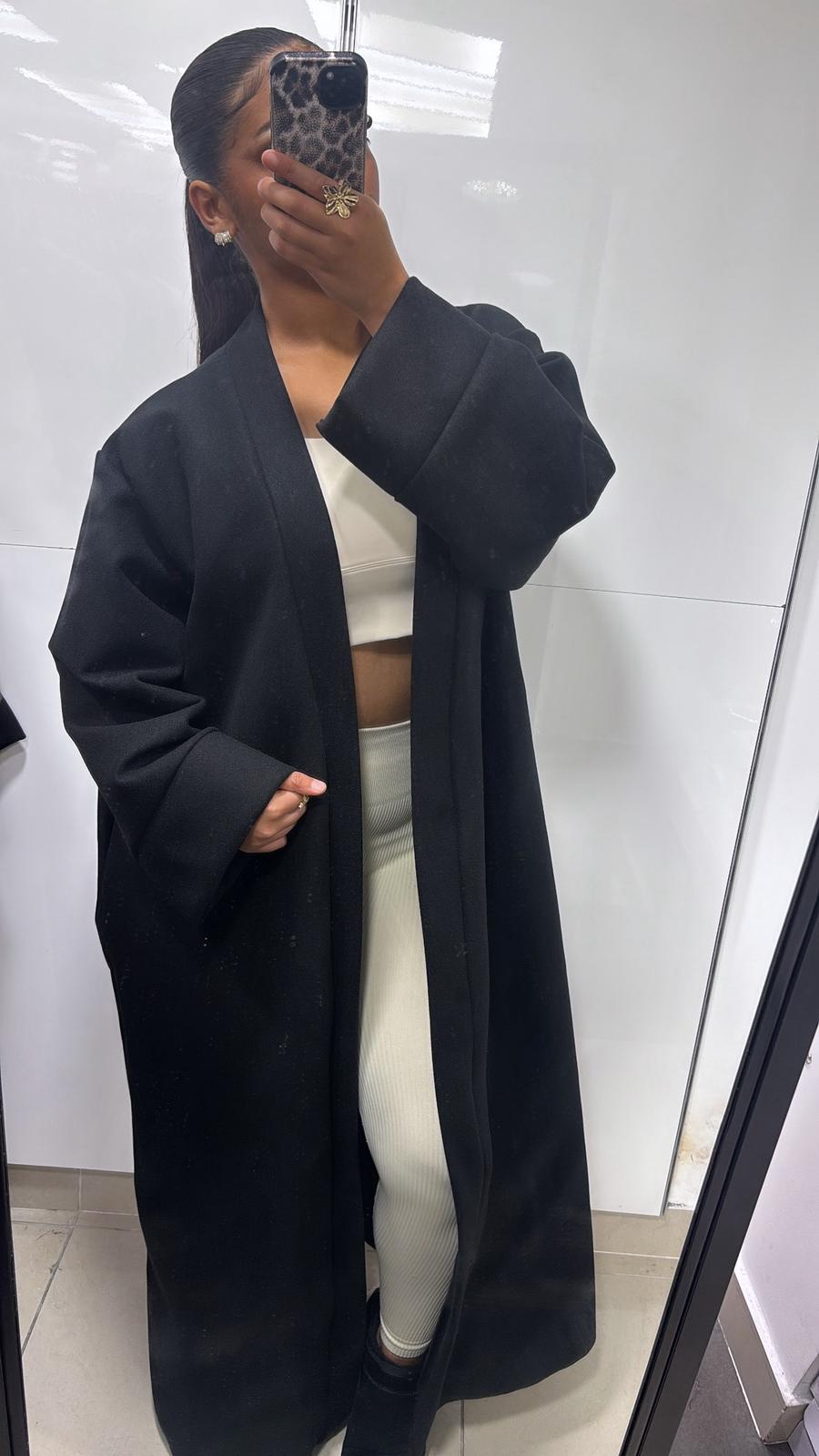 Gilet long avec poche 116