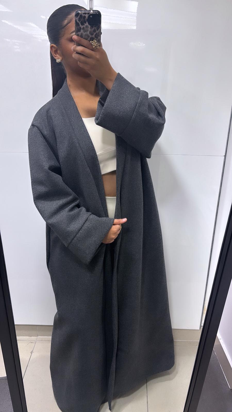 Gilet long avec poche 116