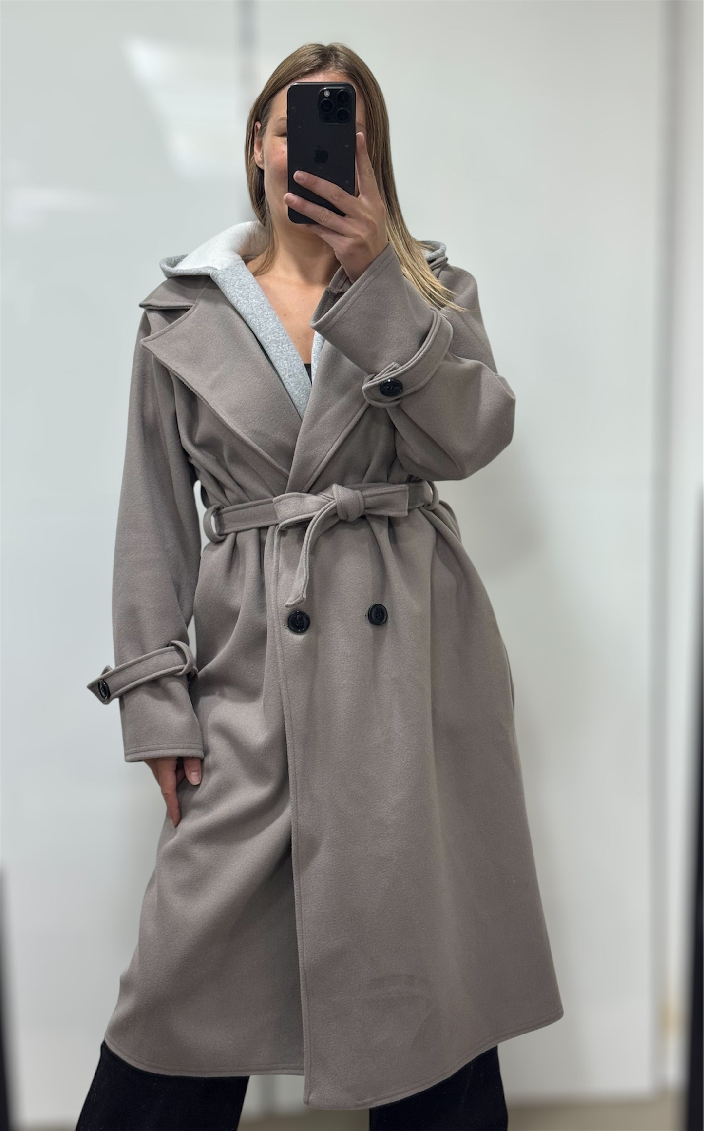 Trench capuche 422
