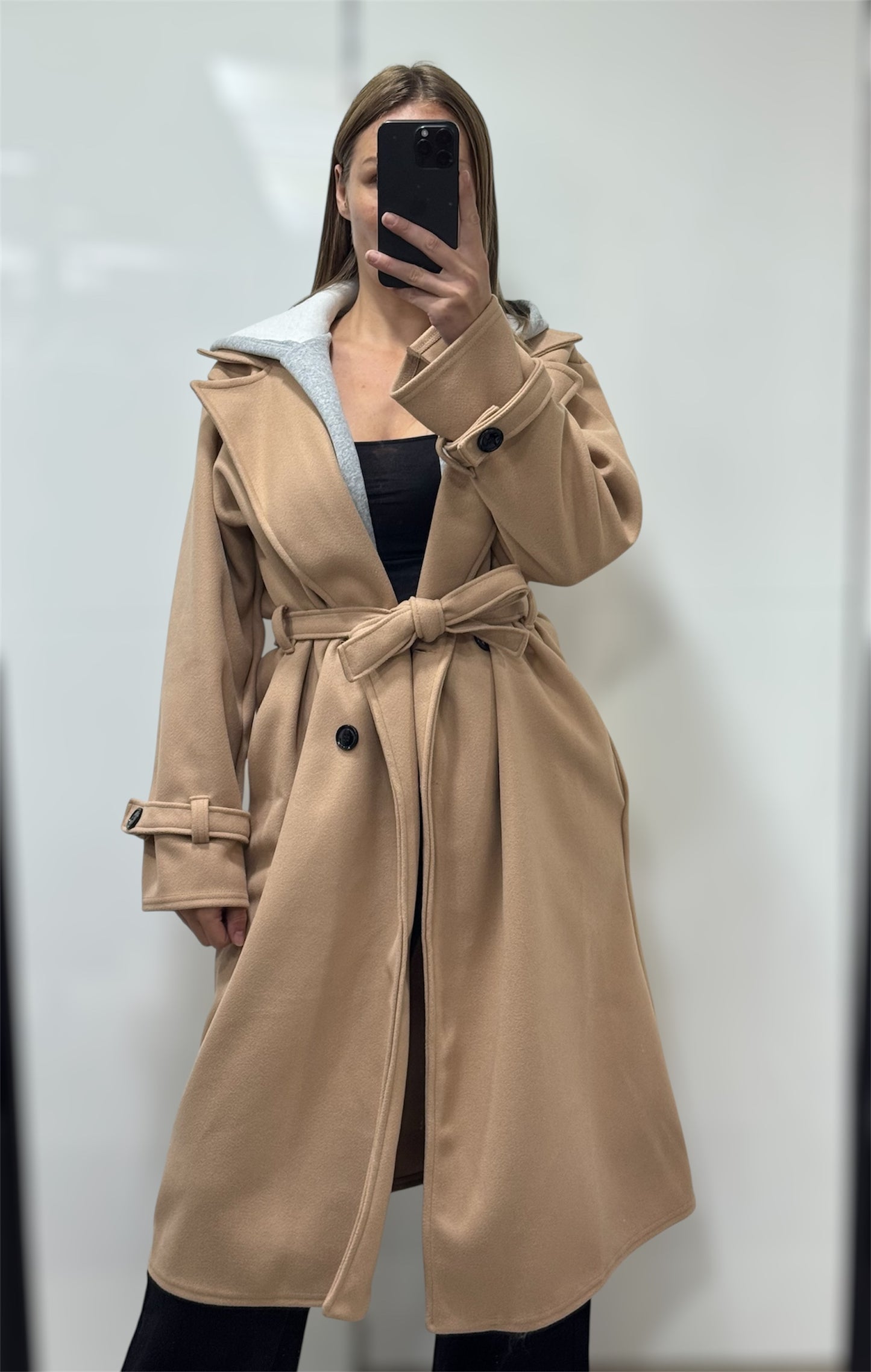 Trench capuche 422