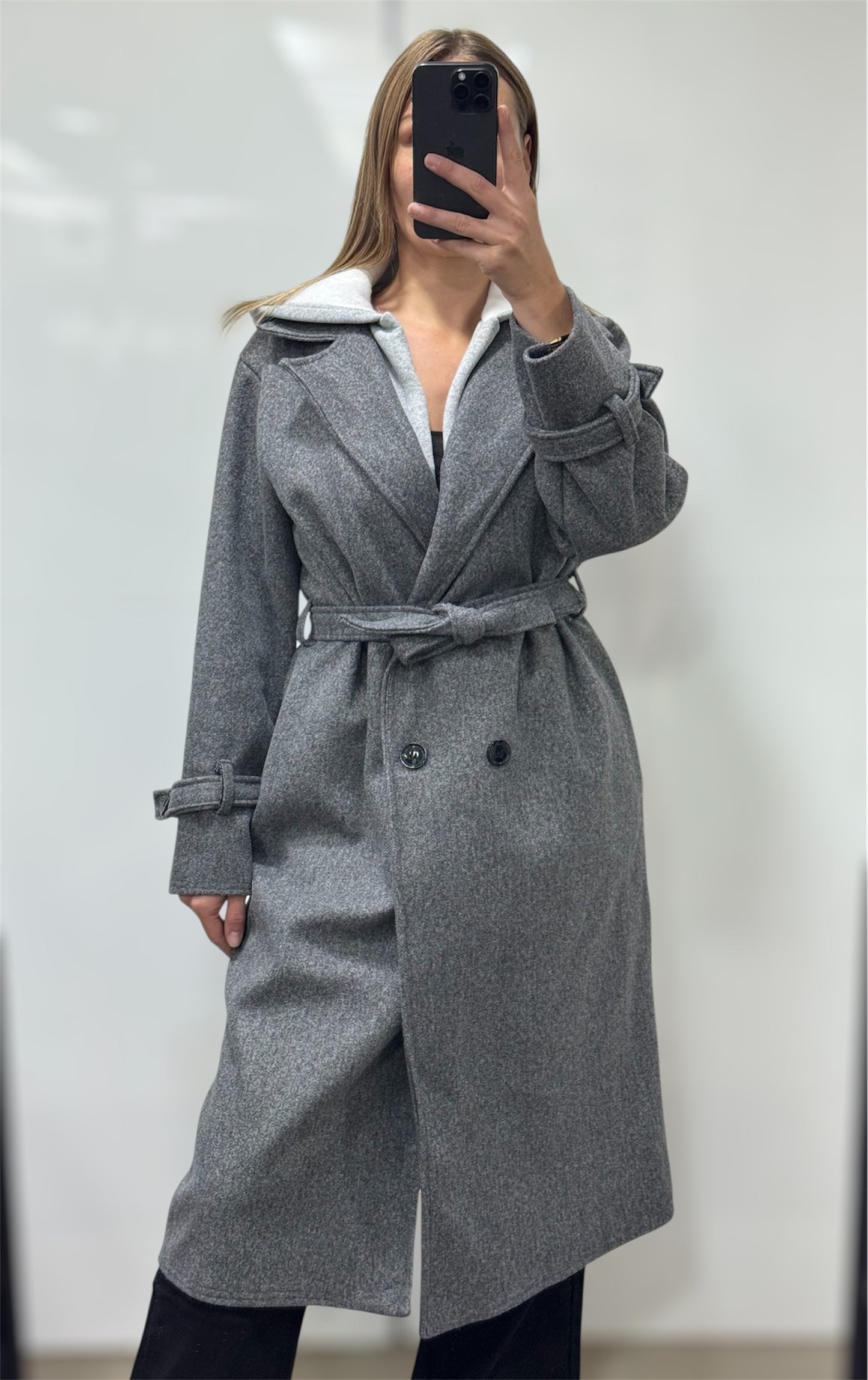 Trench capuche 422
