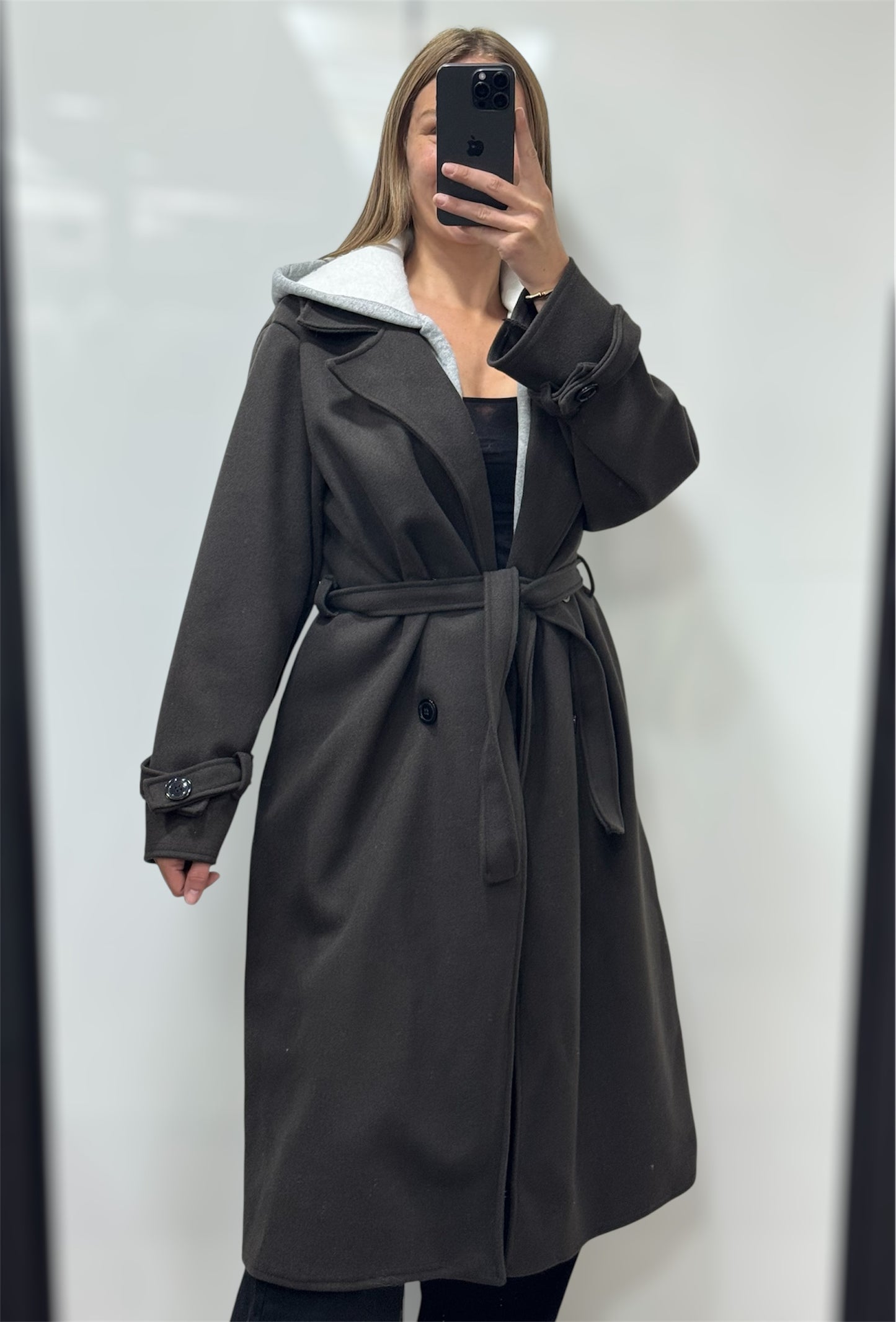 Trench capuche 422