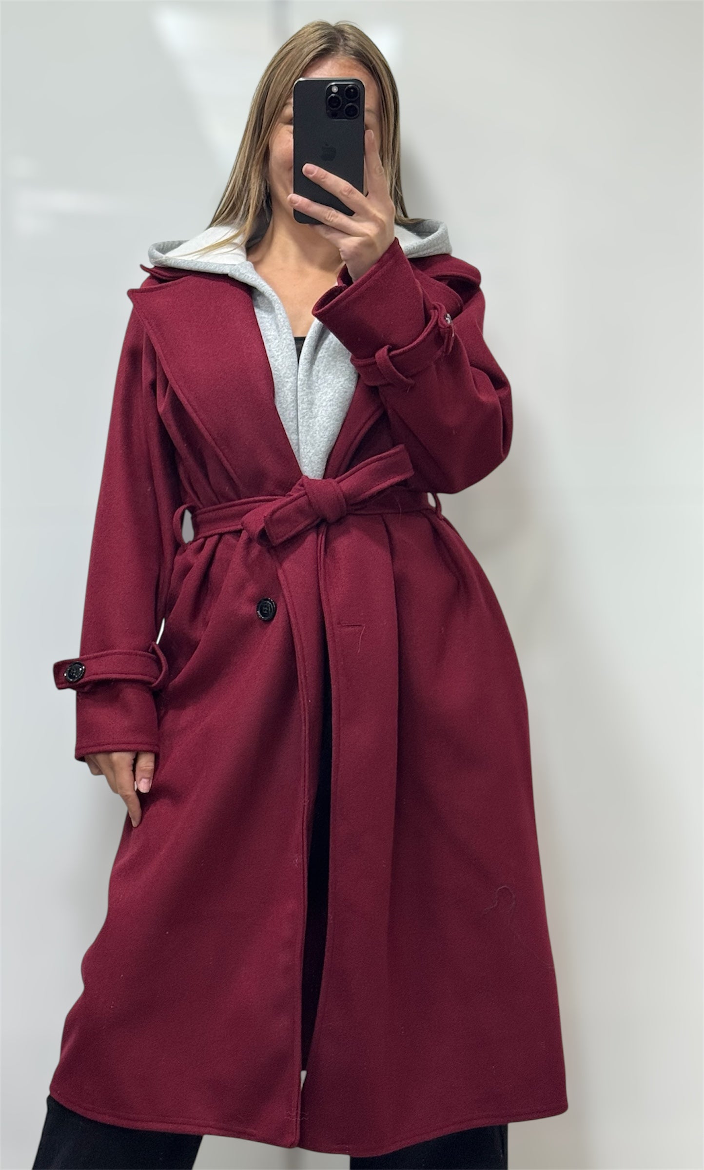 Trench capuche 422