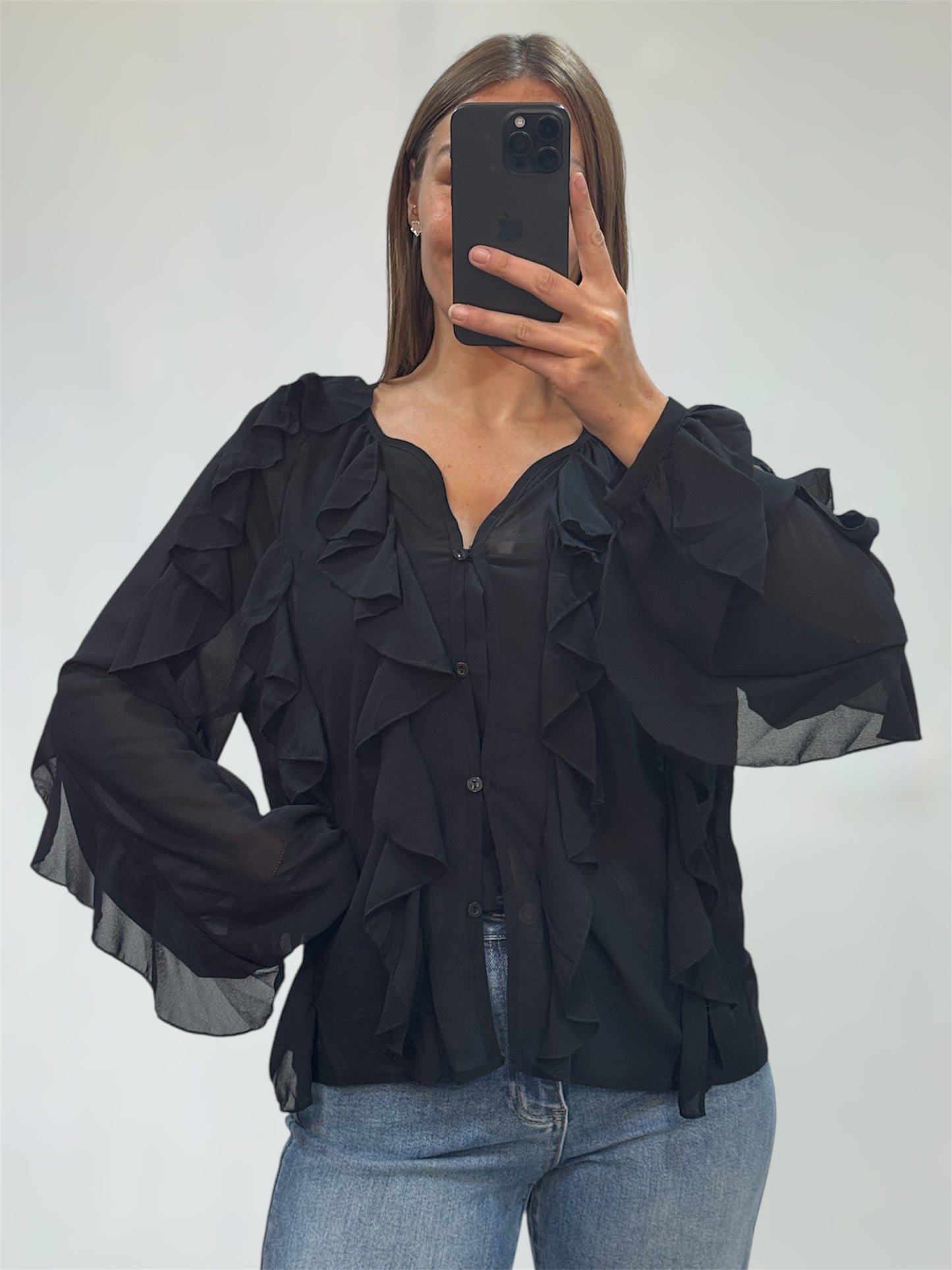 Chemise froufrou