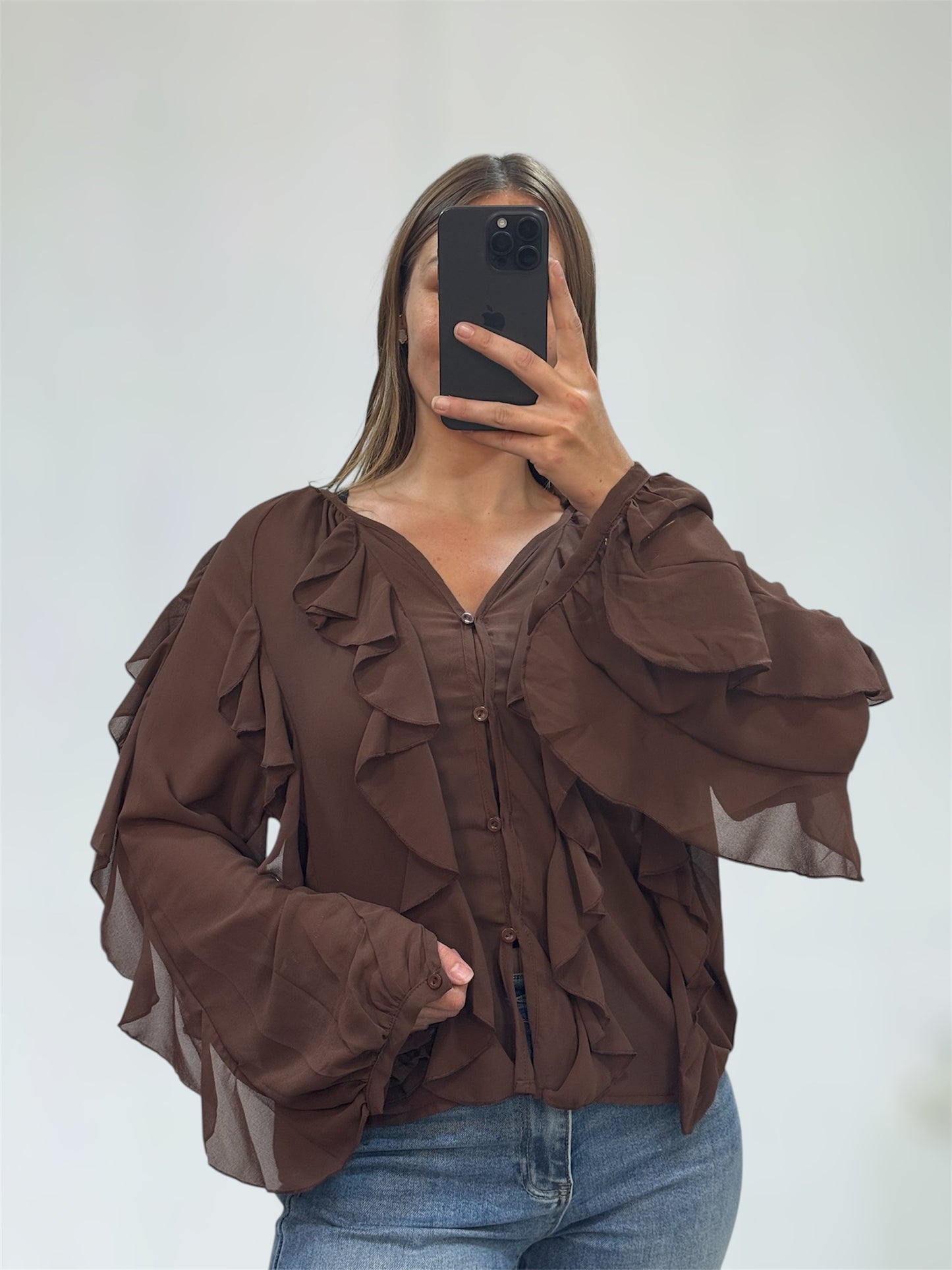Chemise froufrou