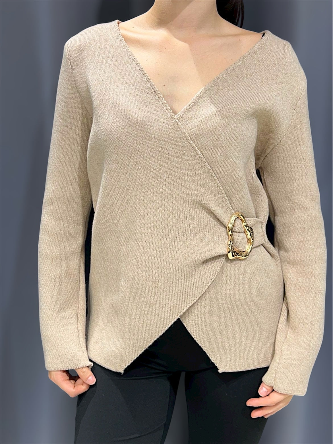 Cardigan cache coeur