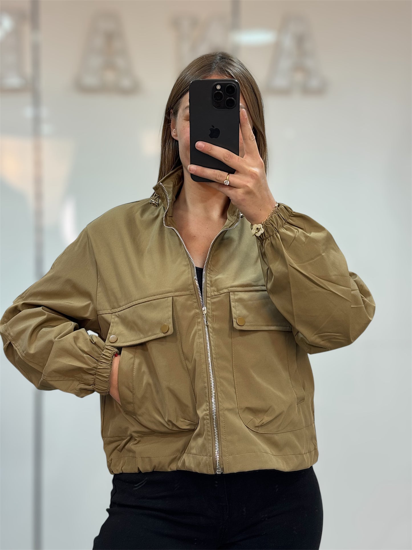 Parka à poches