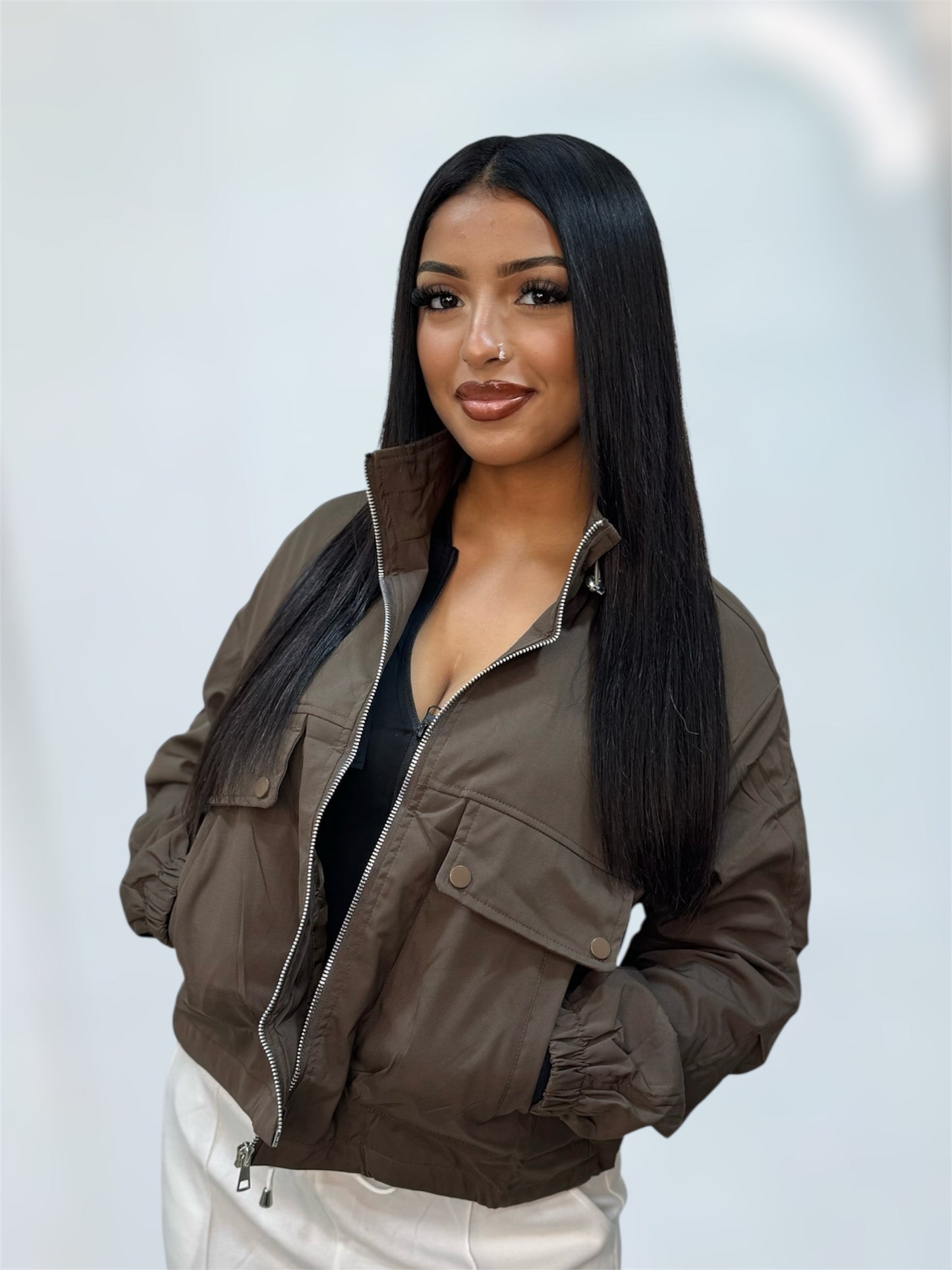 Parka à poches