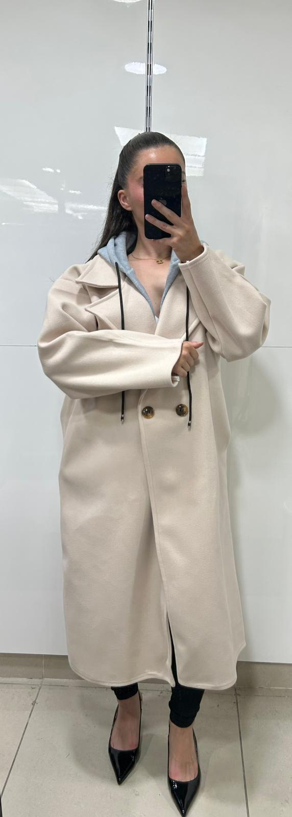manteau à capuche