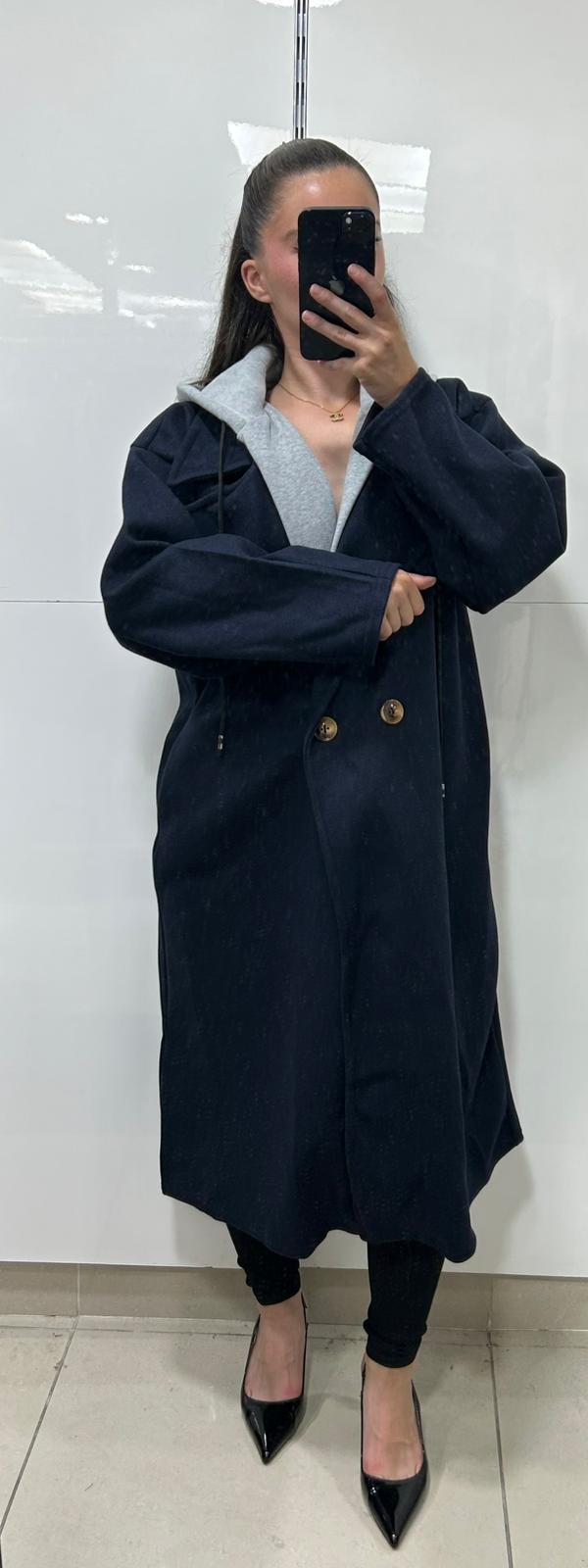manteau à capuche