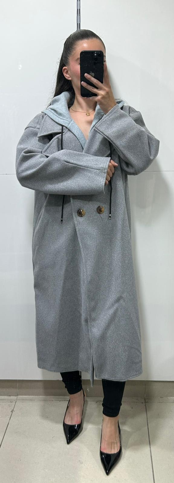 manteau à capuche
