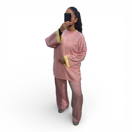 Ensemble Oversize Confort – Haut Ample & Pantalon Fluide 2603