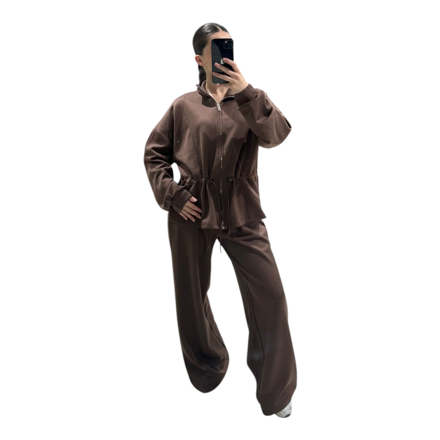 Ensemble oversize zippé – confort & style minimal