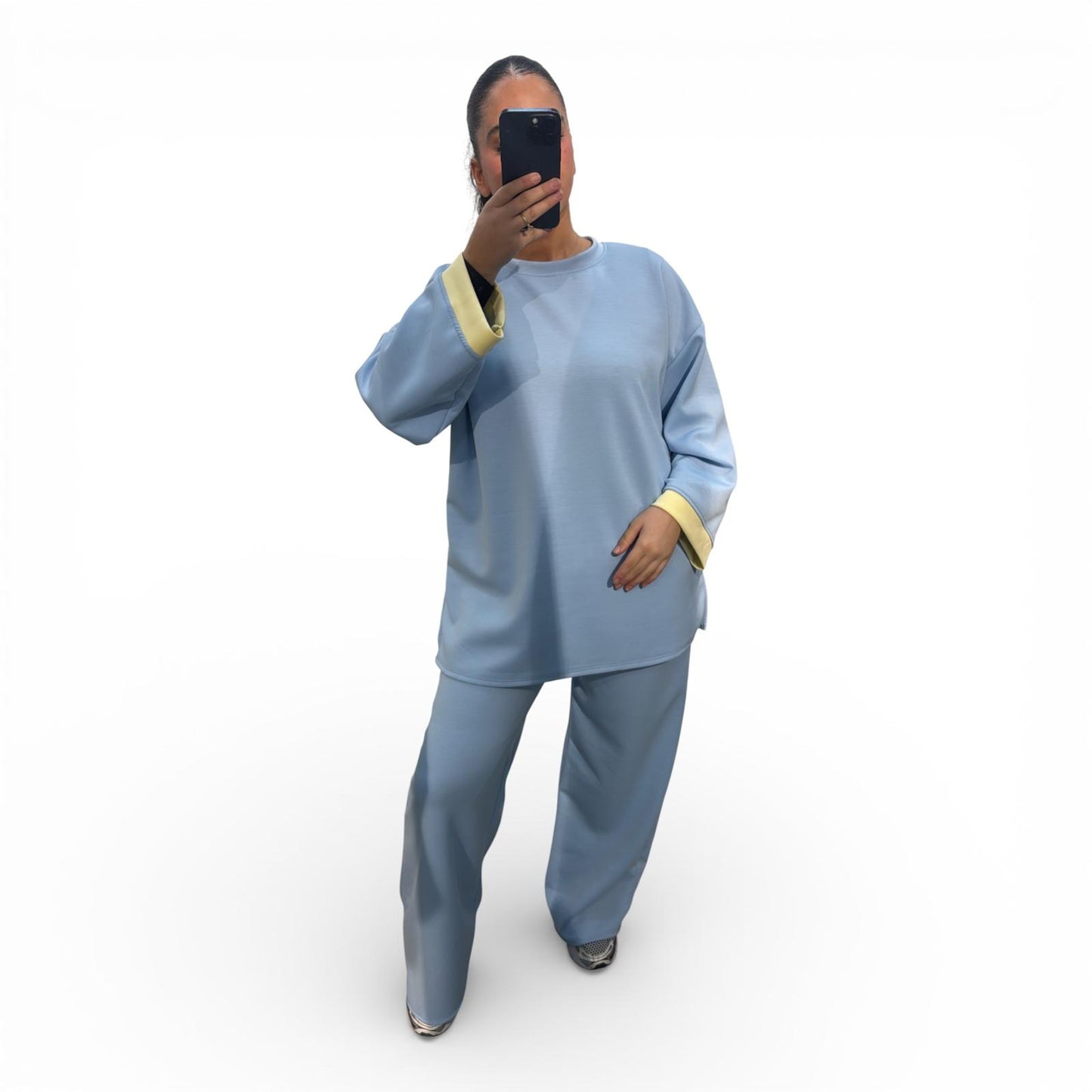 Ensemble Oversize Confort – Haut Ample & Pantalon Fluide 2603