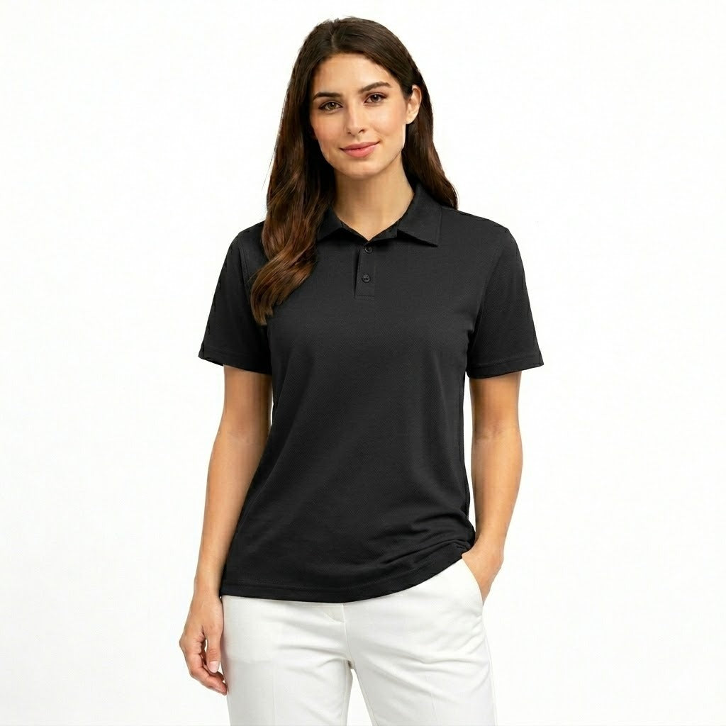 Polo Femme Chic Coupe Droite Confort Léger Quotidien Élégant
