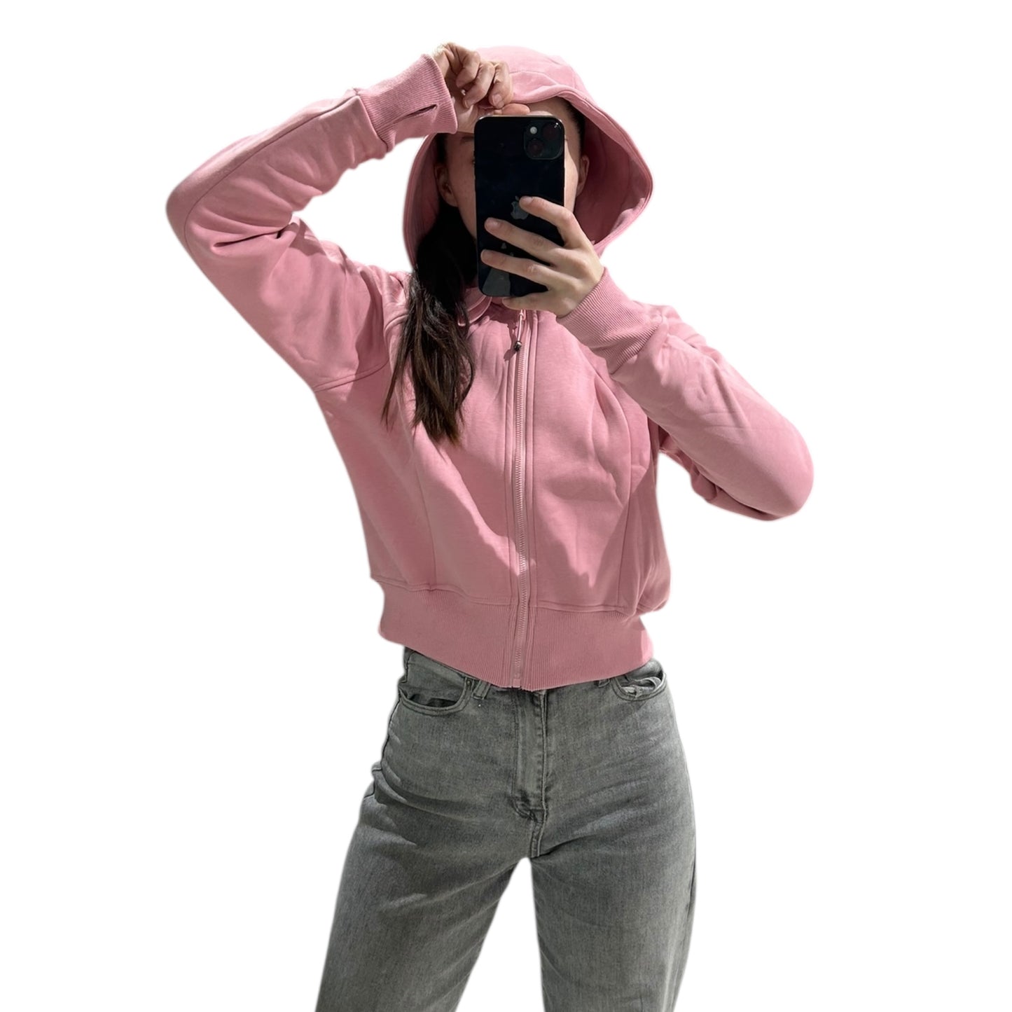 gilet capuche court 2607