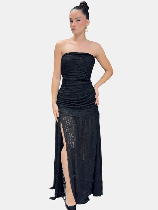 Robe bustier en dentelle, glamour et raffinée 242