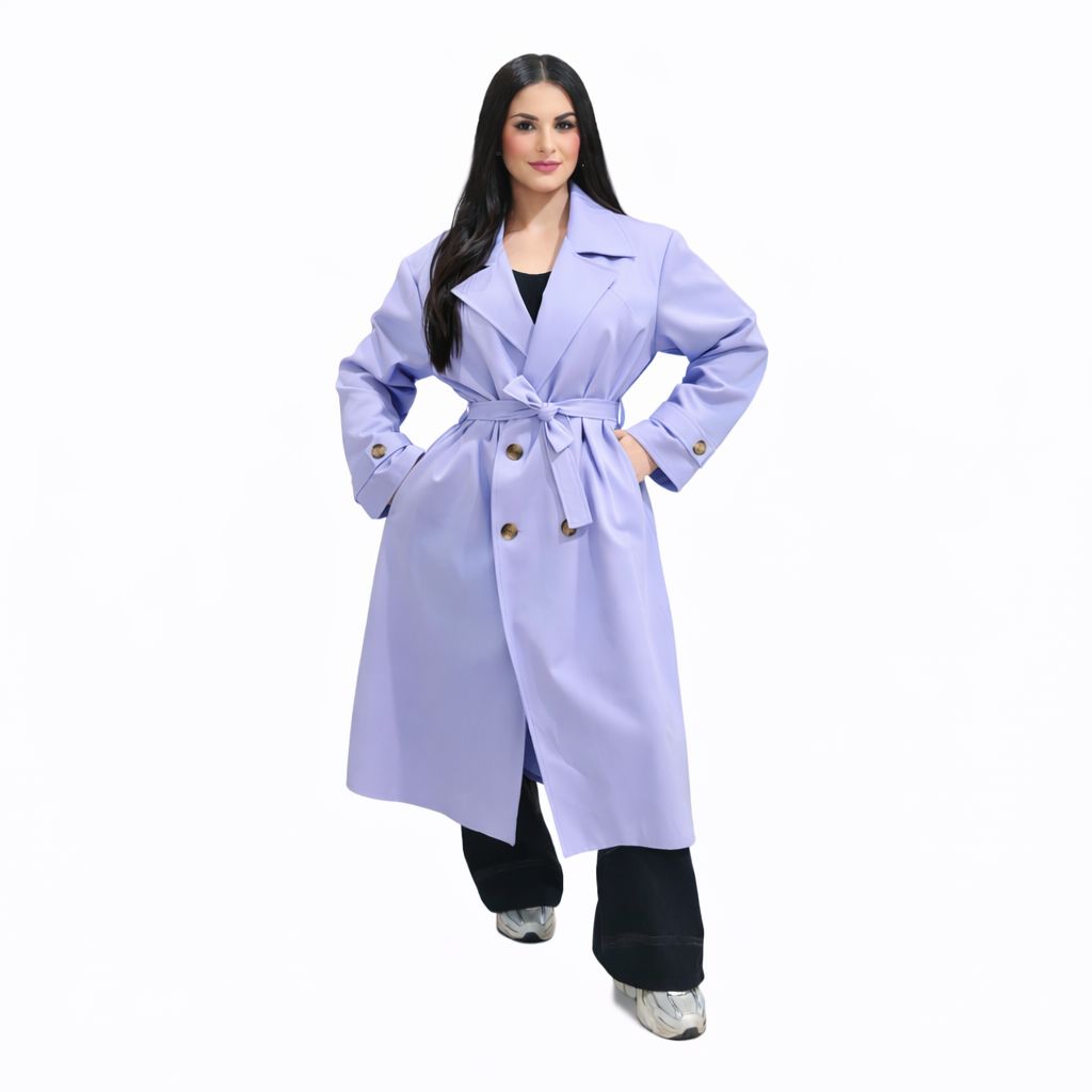 Trench 415 Printemps Été Oversize Femme Élégant Chic Moderne