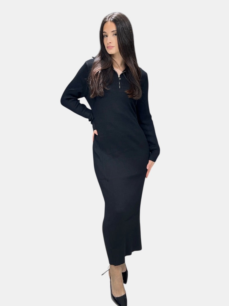 Robe Maille Élégante – Confort & Style