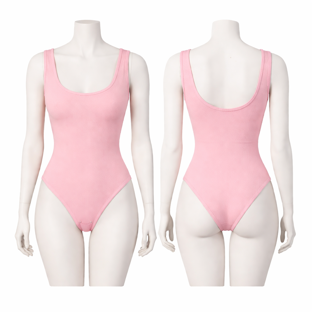 Body Femme Sans Manches “Lina” – Coupe Sculptante & Confort – Débardeur Gainant Tendance