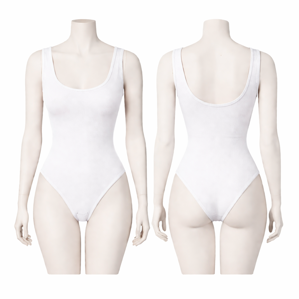 Body Femme Sans Manches “Lina” – Coupe Sculptante & Confort – Débardeur Gainant Tendance