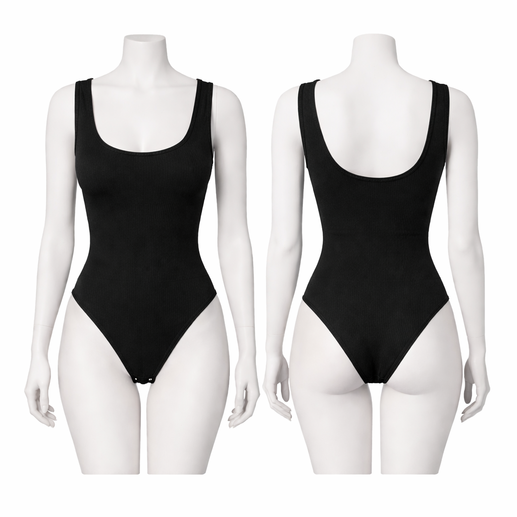 Body Femme Sans Manches “Lina” – Coupe Sculptante & Confort – Débardeur Gainant Tendance