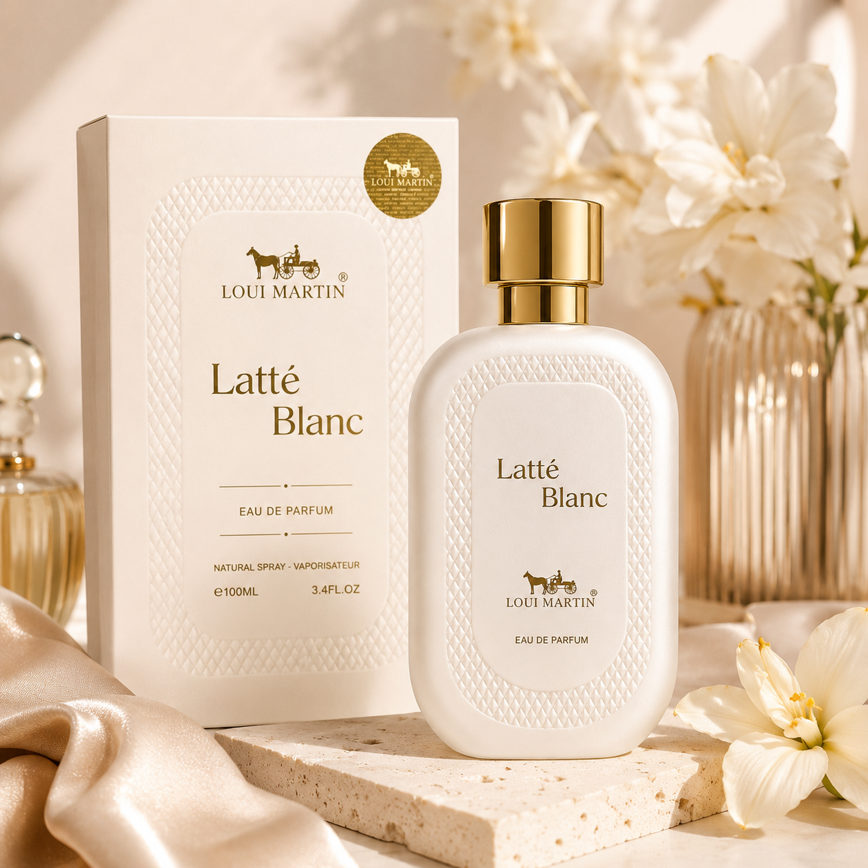 Latté Blanc – Eau de Parfum 100ml | Fragrance Gourmande & Florale