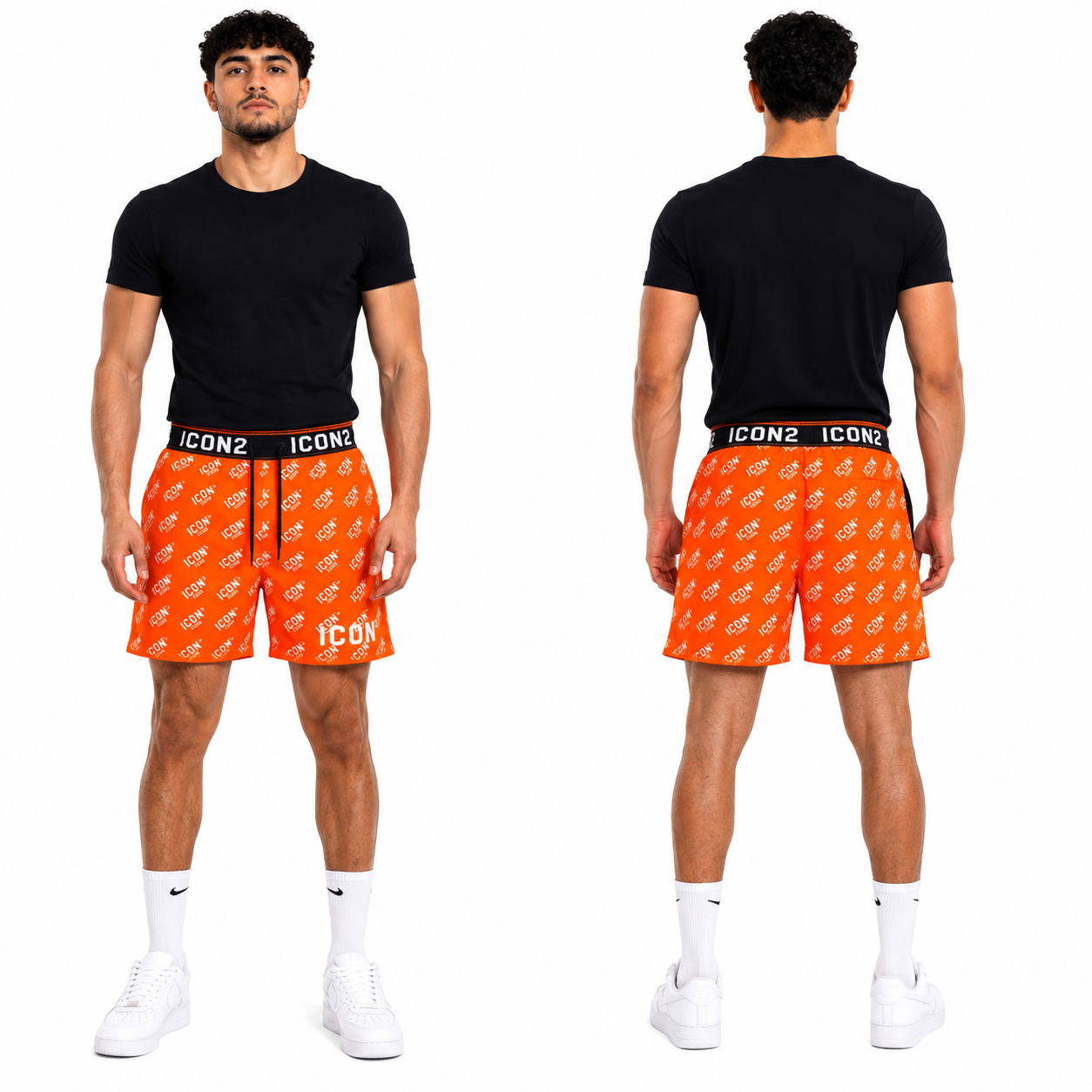 Short Homme ICON2 Motifs All Over Été Tendance Confortable