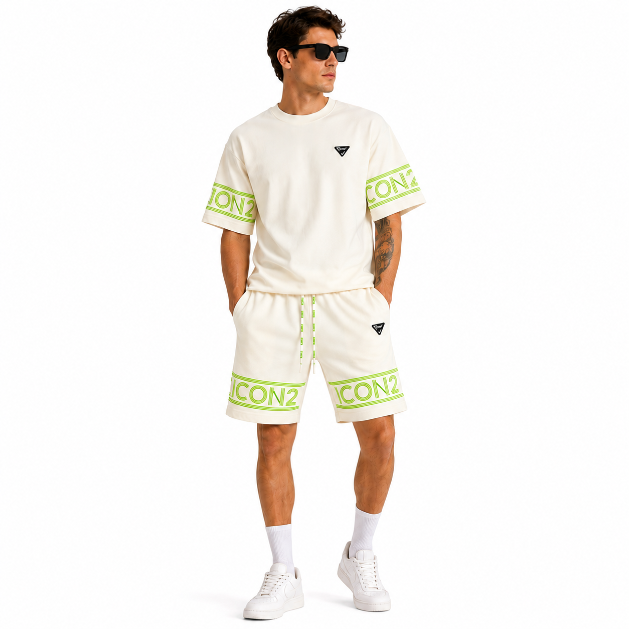 Ensemble Homme Oversize T-Shirt et Short Streetwear Été
