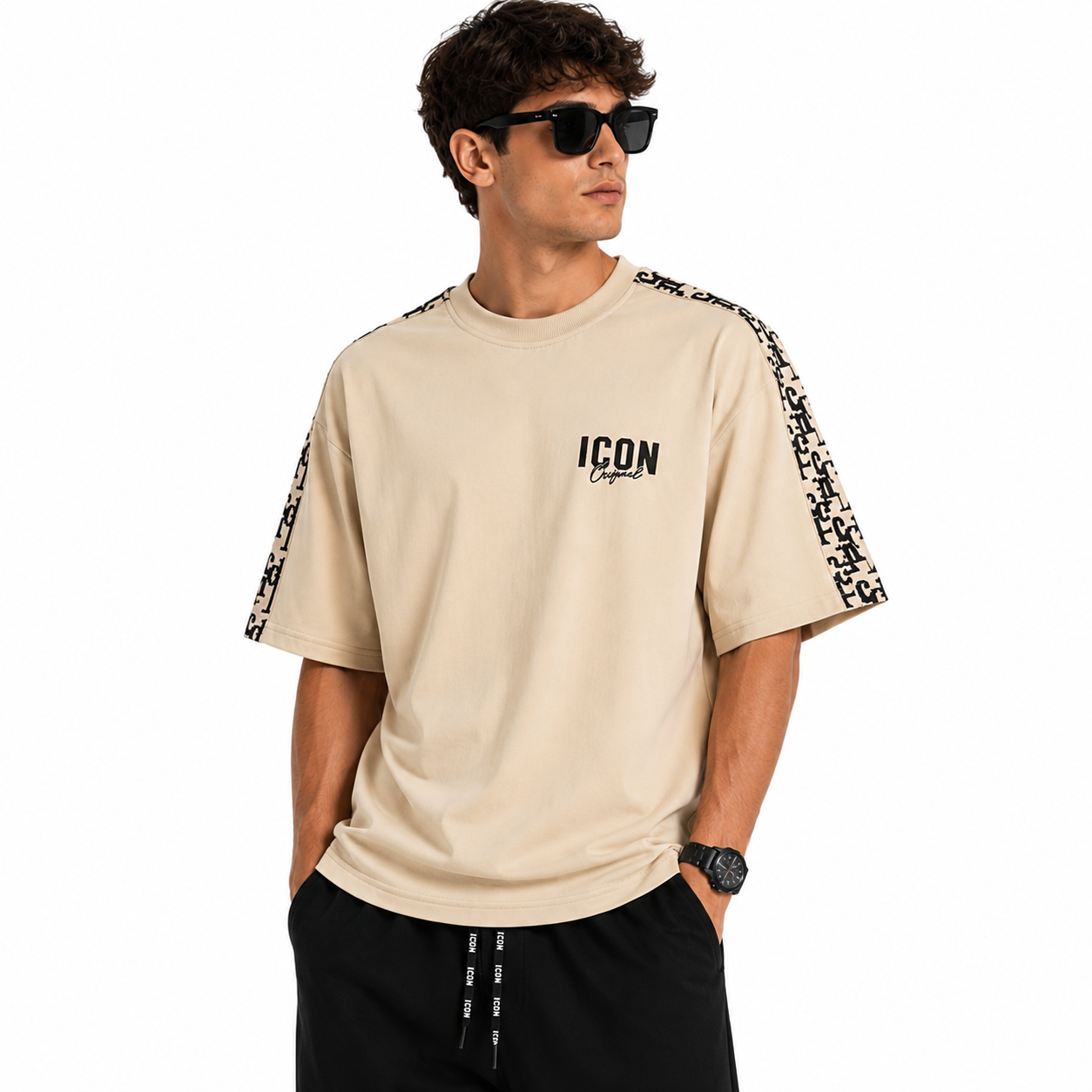 T-shirt à Manches Courtes – Oversize Streetwear – Le Style Urbain à Son Meilleur