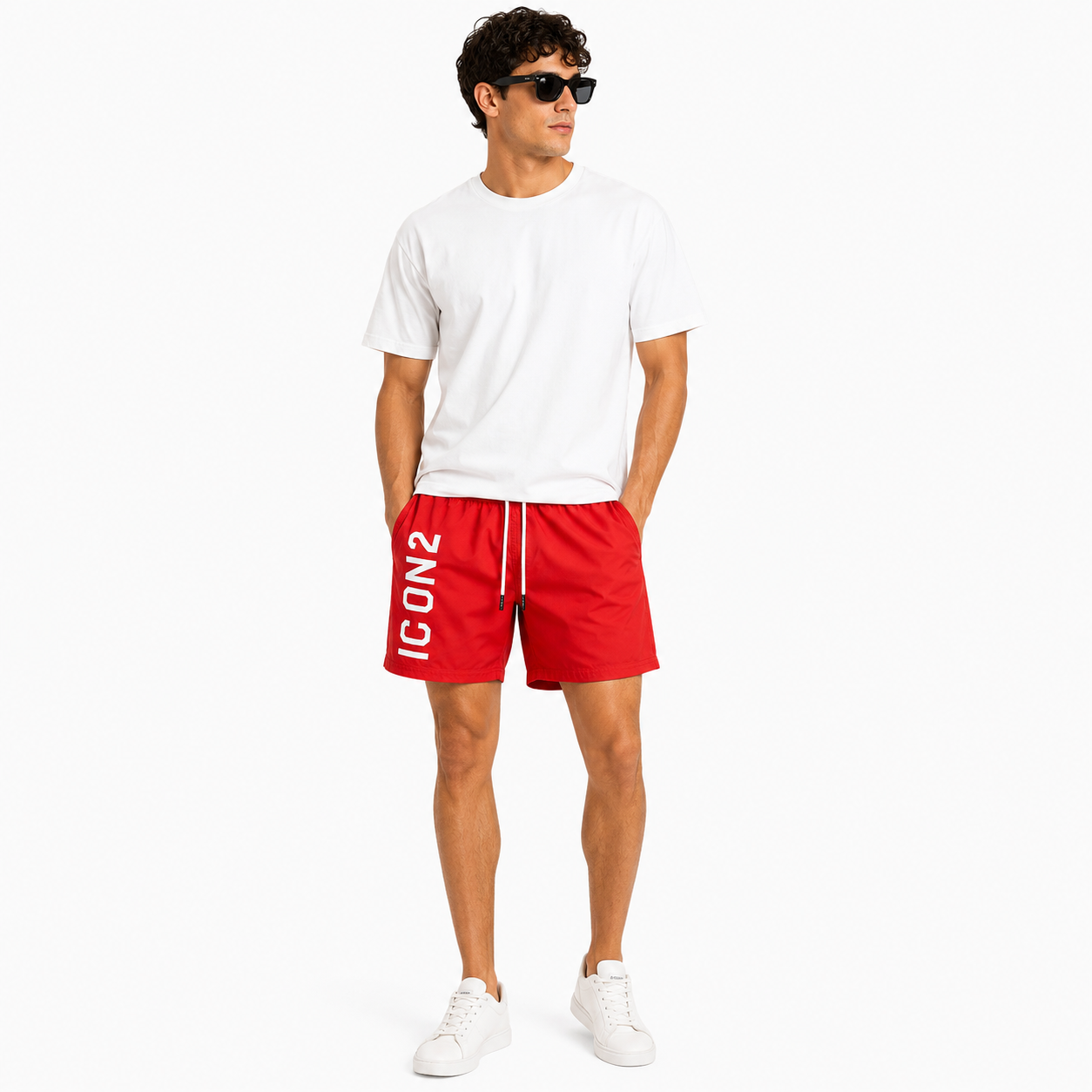 Short Homme ICON2 Style Plage et Streetwear Été