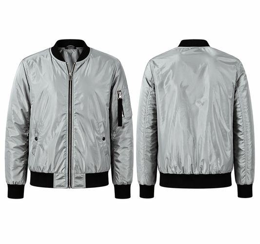 Men's trendy bomber jacket – slim fit, urban look, and optimal comfort
