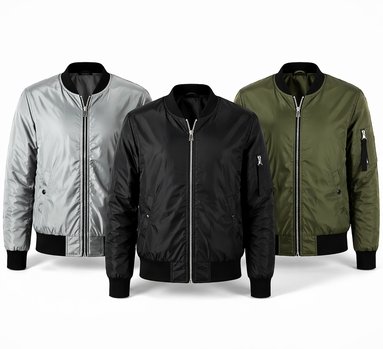 Bomber homme tendance – coupe ajustée, look urbain et confort optimal