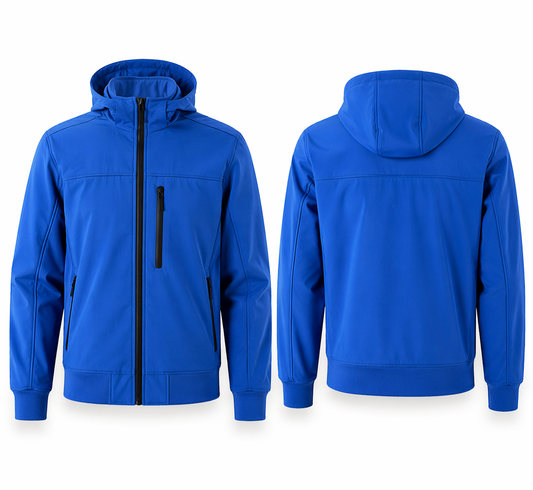 Veste homme zippée à capuche – coupe ajustée, légère, style urbain multi-couleurs