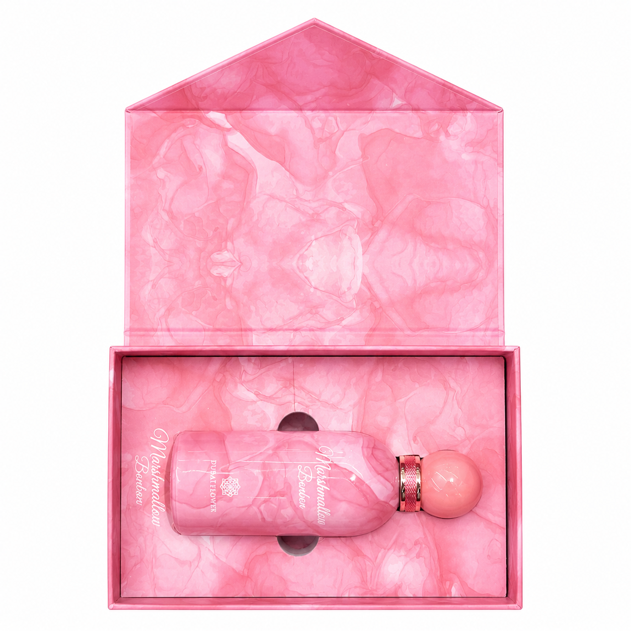 Parfum Marshmallow Bonbon Dubai Flower – Extrait Intense Sucré Gourmand 100ml Longue Tenue