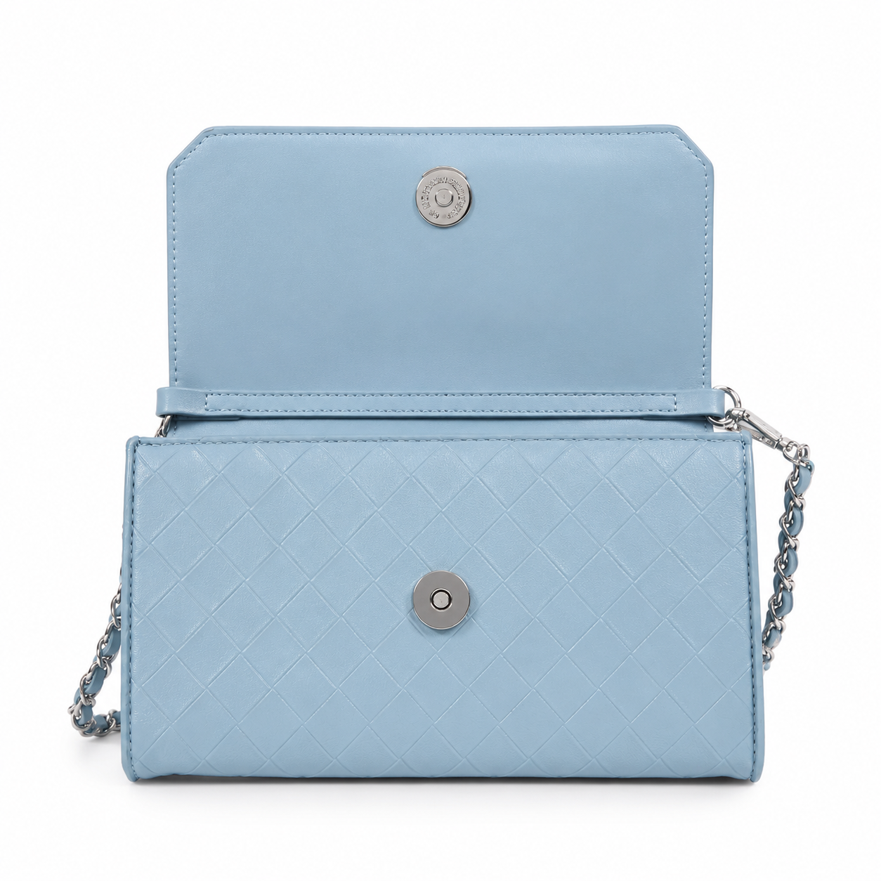 Sac Bandoulière Matelassé  Élégant avec Boucle Strass