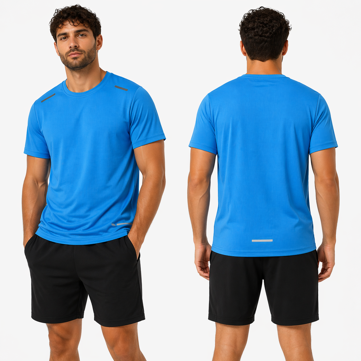 T-shirt Sport Homme Respirant – Séchage Rapide, Léger, Coupe Confort Training