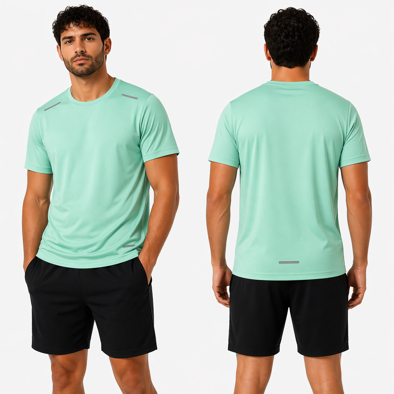 T-shirt Sport Homme Respirant – Séchage Rapide, Léger, Coupe Confort Training