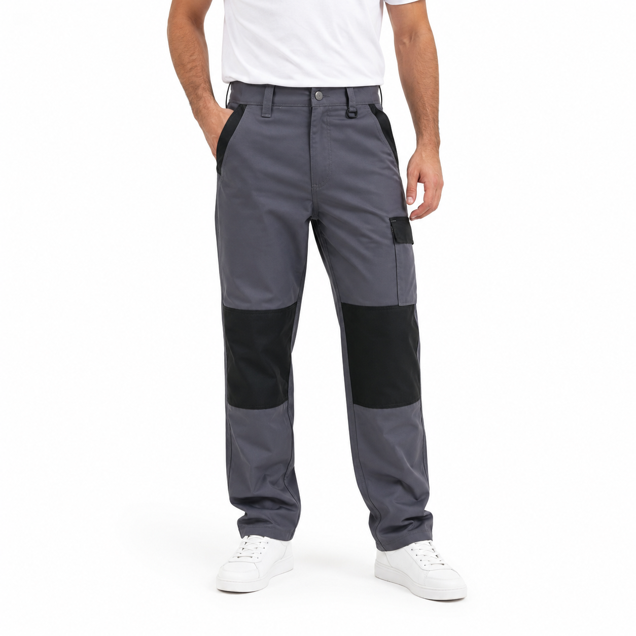 Pantalon de Travail Homme Renforcé Multi-Poches Professionnel