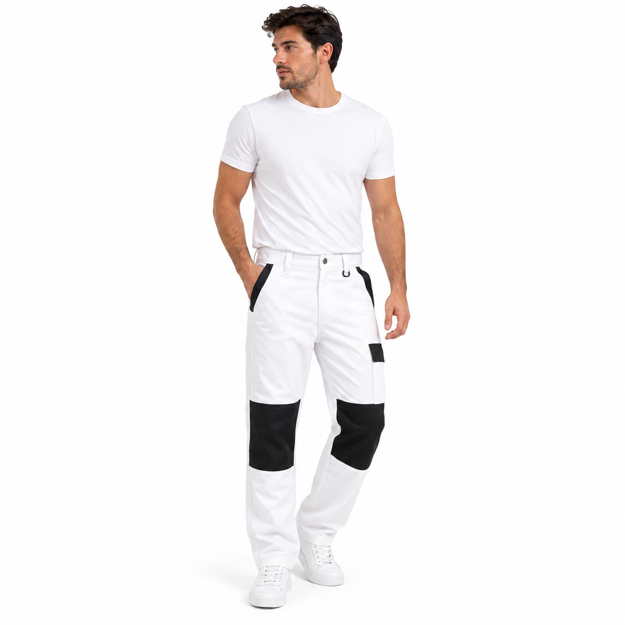 Pantalon de Travail Homme Renforcé Multi-Poches Professionnel