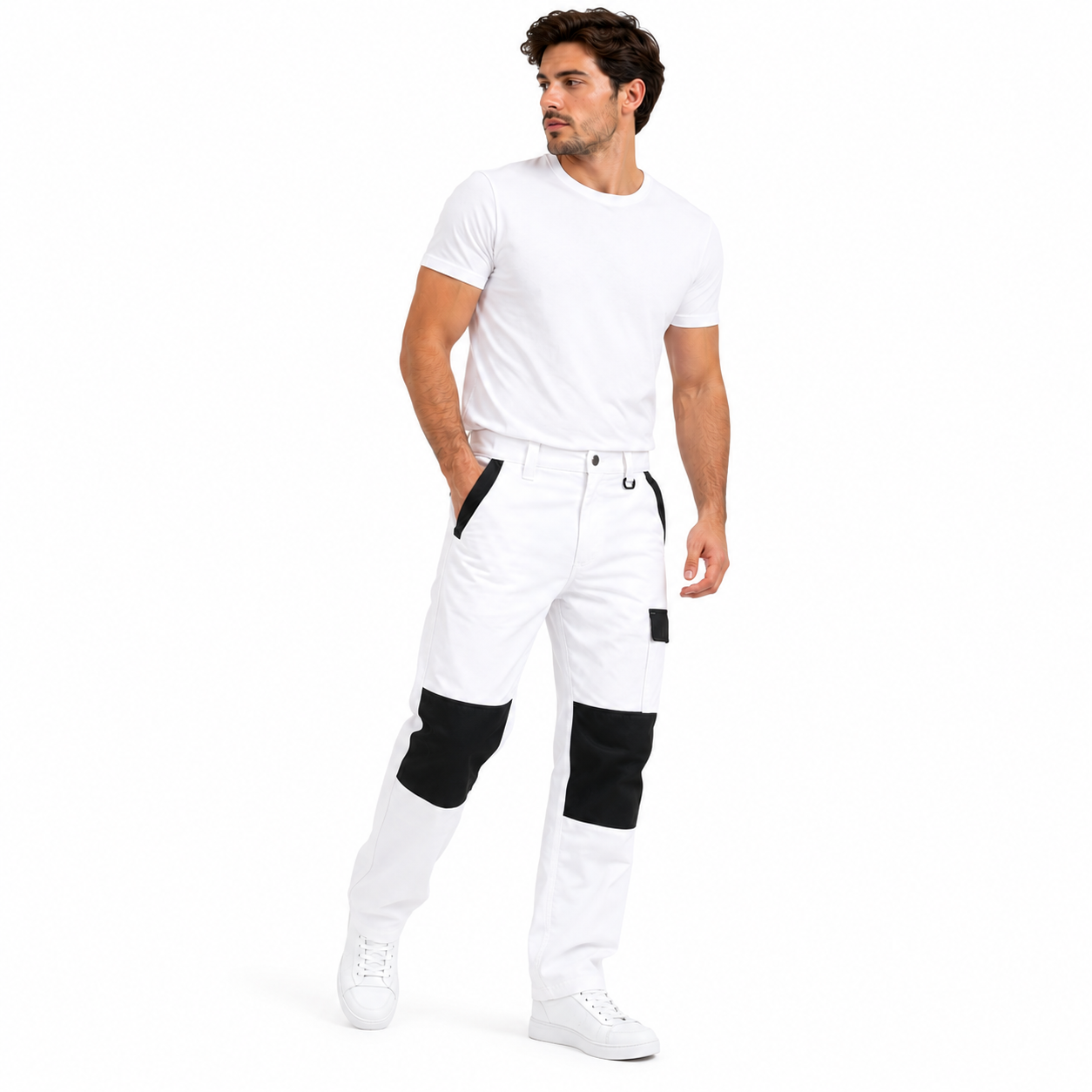 Pantalon de Travail Homme Renforcé Multi-Poches Professionnel