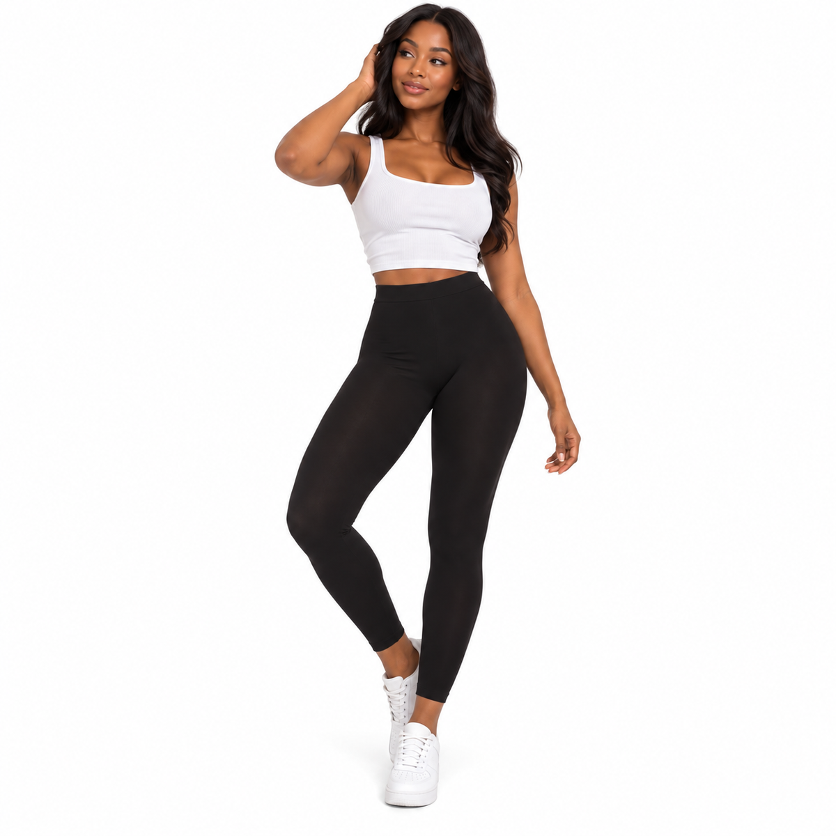 Legging Chaud - Opaque Velouté – Ultra Confortable & Extensible