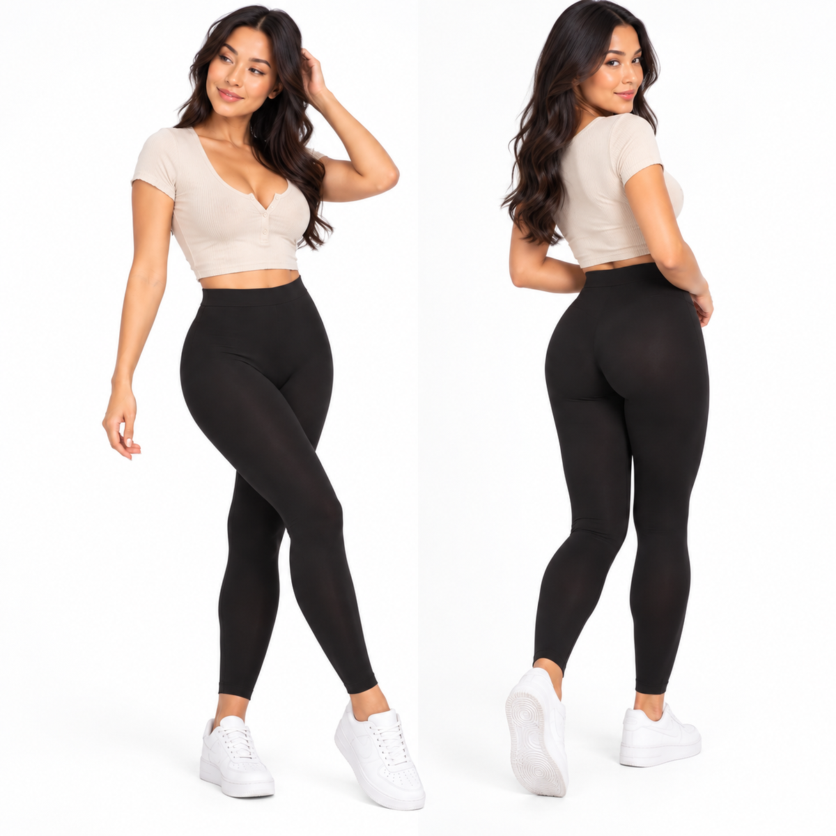 Legging Chaud - Opaque Velouté – Ultra Confortable & Extensible