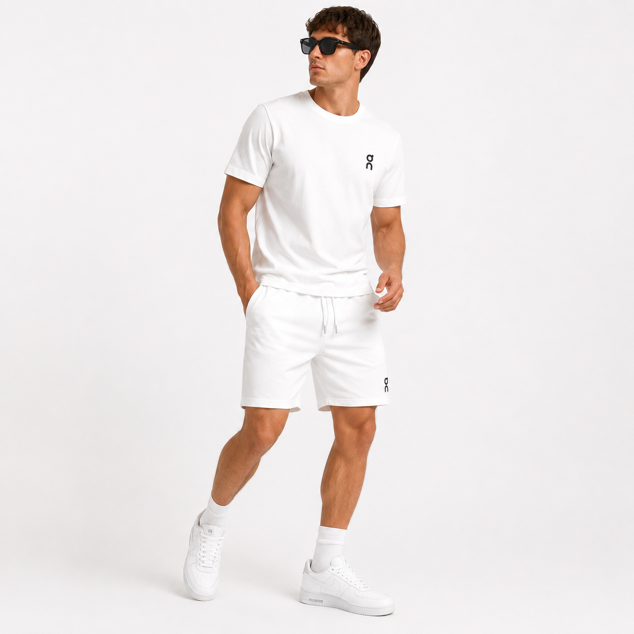 Ensemble Homme T-Shirt et Short Casual – Style Sport Chic