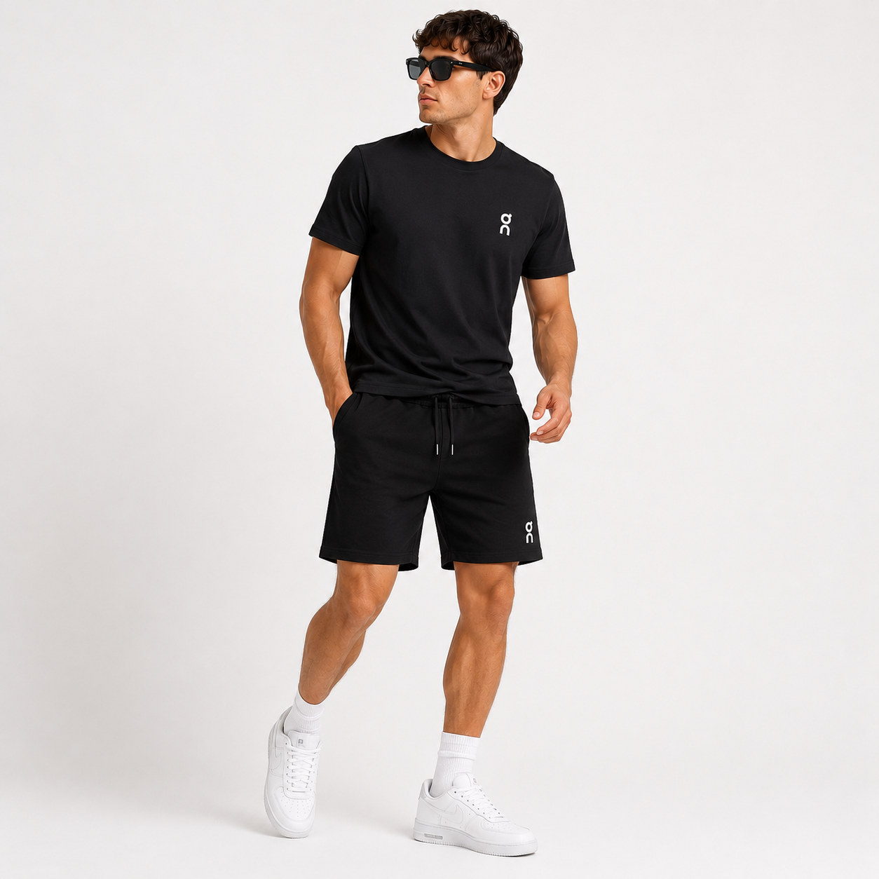 Ensemble Homme T-Shirt et Short Casual – Style Sport Chic